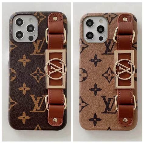 lv phone covers|Lv phone case with strap.